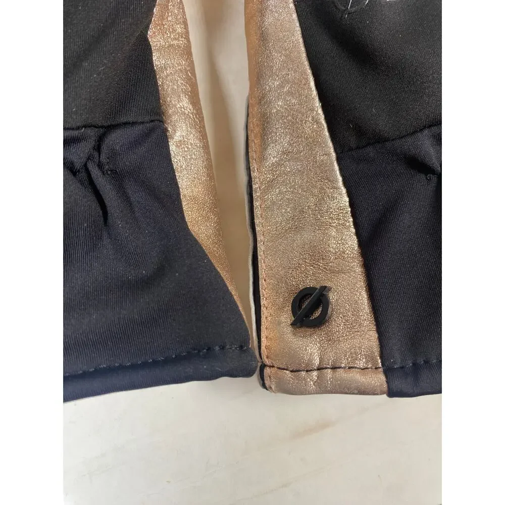 Cole Haan Zerogrand Leather Gloves L/XL Pink